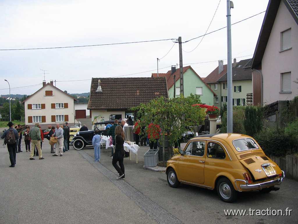 20080921 4 Muespach le H 13.jpg - 21/09/2008 - 68640 MUESPACH LE HAUTCLUB DE VƒHICULES ANCIENS D'ALSACE-MULHOUSE - CVAAM25�mes JOURNƒES EUROPƒENNES DU PATRIMOINE
